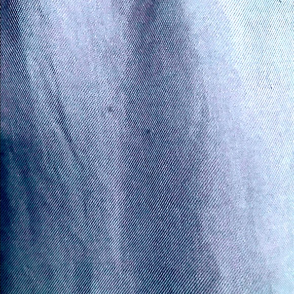 Vintage 1990s Diane Gilman blue and green 100% silk wrap belted midi dress 6 VTG - Picture 4 of 6